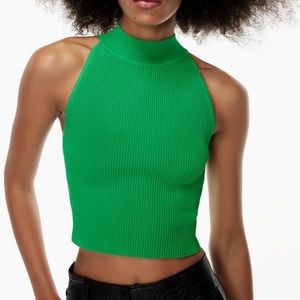 Babaton Sculpt Knit Mockneck Tank S